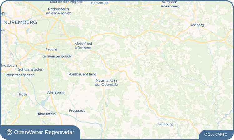 OtterWetter Regenradar-Widget Rödelberg