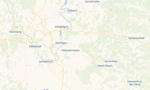 Regenradar Vorschaubild - Aktuelle Niederschläge in Rödelsee und Umgebung