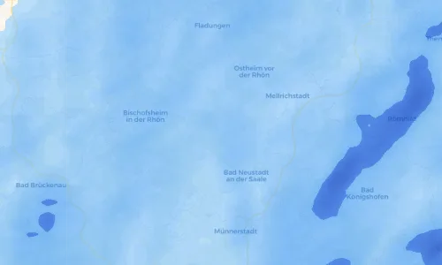 Regenradar Vorschaubild - Aktuelle Niederschläge in Rödles und Umgebung