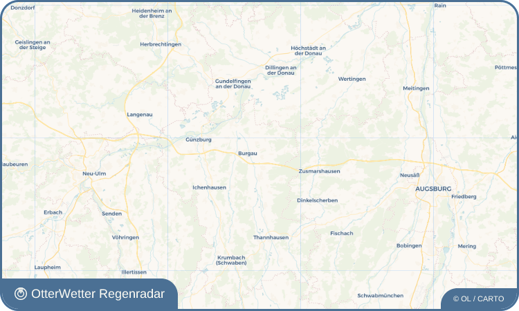 OtterWetter Regenradar-Widget Röfingen