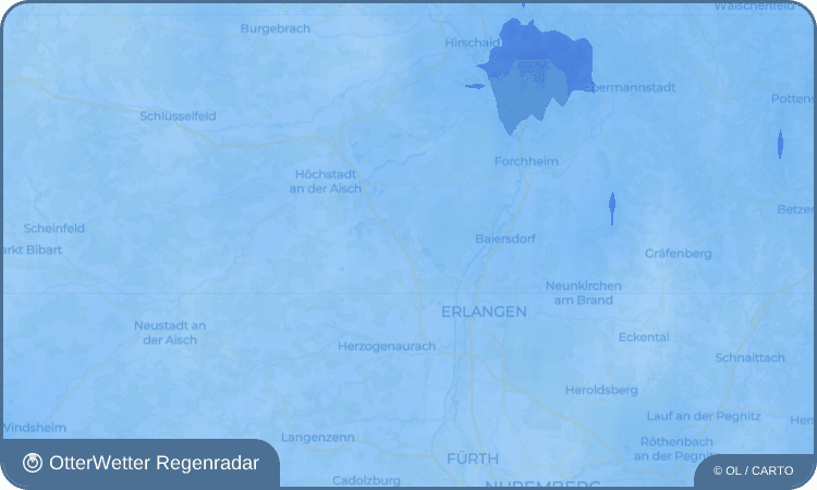 OtterWetter Regenradar-Widget Röhrach