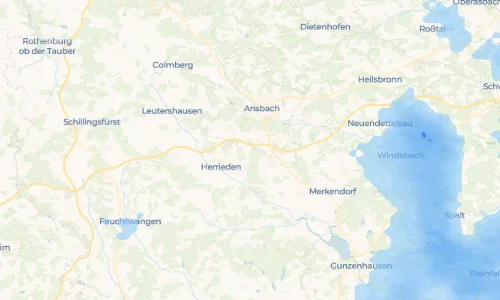 Regenradar Vorschaubild - Aktuelle Niederschläge in Rös und Umgebung