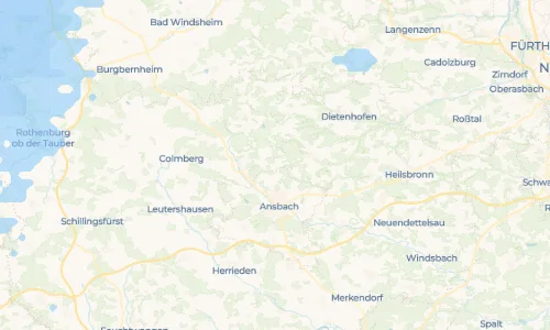 Regenradar Röshof: aktuelle Niederschläge in Röshof und Umgebung, Stand 21. Oktober 2026 um 21:40 Uhr