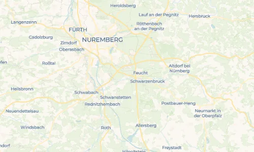 Regenradar Vorschaubild - Aktuelle Niederschläge in Röthenbach bei St. Wolfgang und Umgebung
