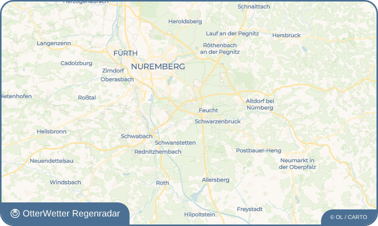 OtterWetter Regenradar-Widget Röthenbach bei St. Wolfgang