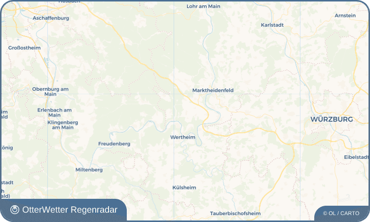 OtterWetter Regenradar-Widget Röttbach