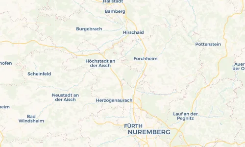 Regenradar Vorschaubild - Aktuelle Niederschläge in Röttenbach und Umgebung