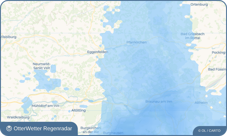 OtterWetter Regenradar-Widget Rogglfing