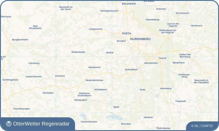 OtterWetter Regenradar-Widget Rohr