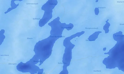 Regenradar Vorschaubild - Aktuelle Niederschläge in Romansthal und Umgebung