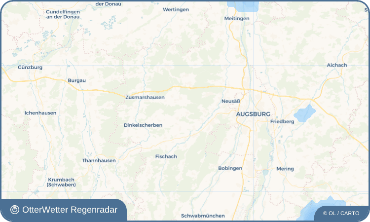OtterWetter Regenradar-Widget Rommelsried