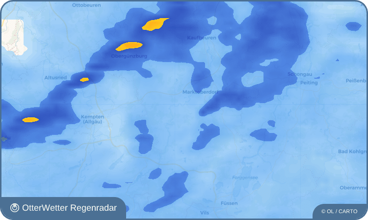 OtterWetter Regenradar-Widget Ronried