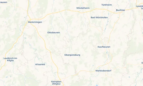 Regenradar Vorschaubild - Aktuelle Niederschläge in Ronsberg und Umgebung