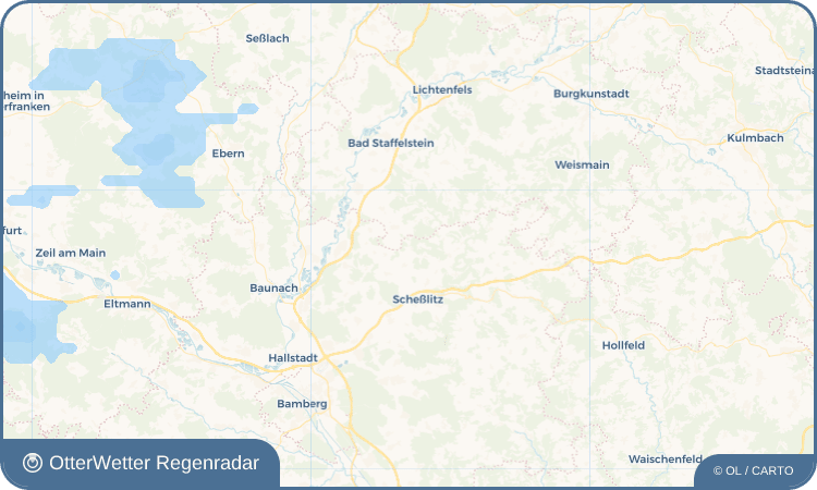 Wetter-Widget-Vorschau mit Vorhersagedaten für Roschlaub