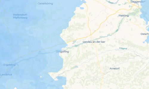 Regenradar Vorschaubild - Aktuelle Niederschläge in Rosenau und Umgebung