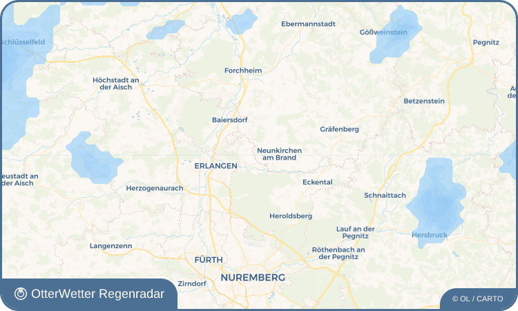 Widget-Vorschau für Rosenbach Wetter-Widget-Vorschau mit Vorhersagedaten für Rosenbach