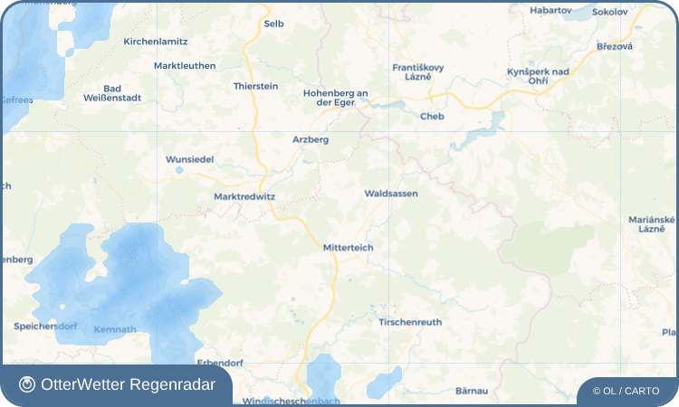 OtterWetter Regenradar-Widget Rosenbühl