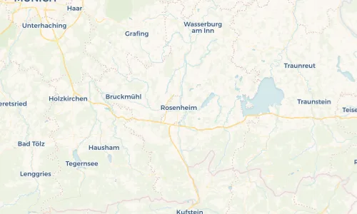 Regenradar Vorschaubild - Aktuelle Niederschläge in Rosenheim und Umgebung