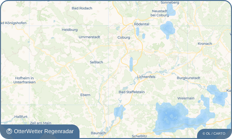 OtterWetter Regenradar-Widget Rossach