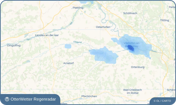 Widget-Vorschau für Roßbach Wetter-Widget-Vorschau mit Vorhersagedaten für Roßbach