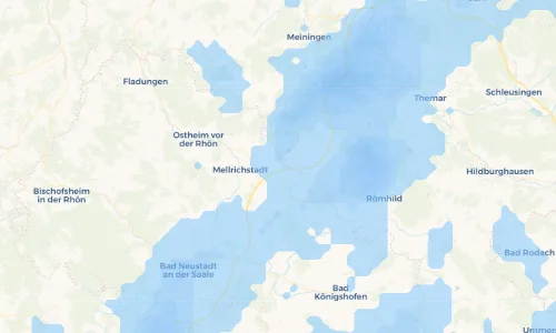 Regenradar Vorschaubild - Aktuelle Niederschläge in Roßrieth und Umgebung