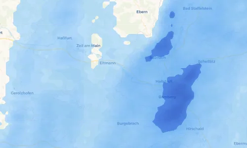 Regenradar Vorschaubild - Aktuelle Niederschläge in Roßstadt und Umgebung