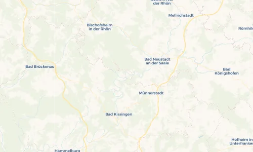 Regenradar Vorschaubild - Aktuelle Niederschläge in Roth an der Saale und Umgebung