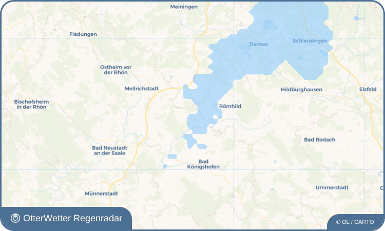 OtterWetter Regenradar-Widget Rothausen