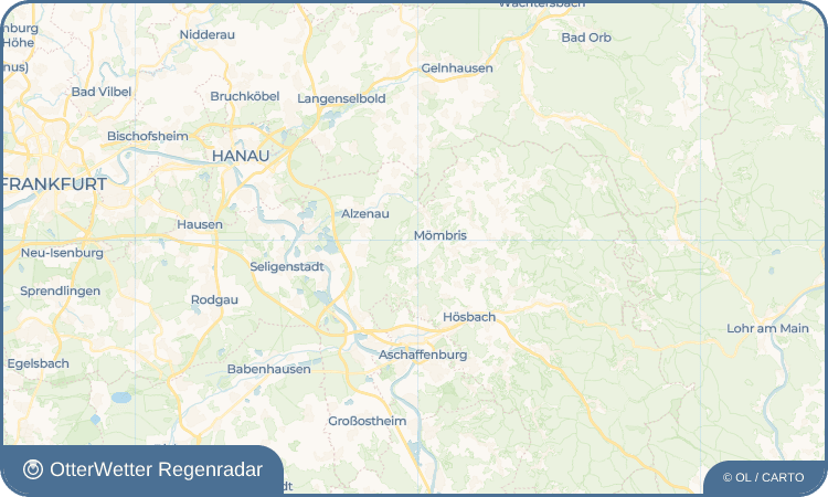 OtterWetter Regenradar-Widget Rothengrund