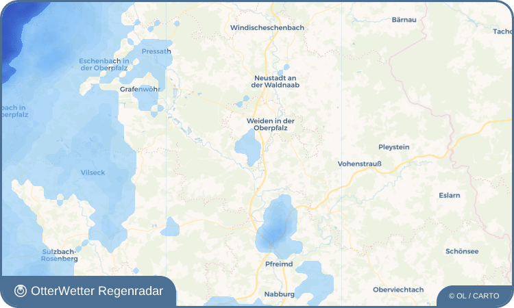 OtterWetter Regenradar-Widget Rothenstadt