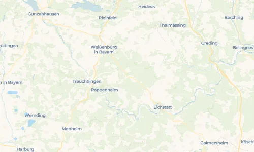 Regenradar Vorschaubild - Aktuelle Niederschläge in Rothenstein und Umgebung