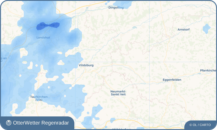 OtterWetter Regenradar-Widget Rothenwörth
