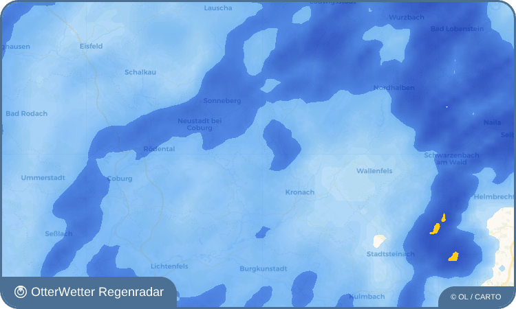 Widget-Vorschau für Rotheul Wetter-Widget-Vorschau mit Vorhersagedaten für Rotheul