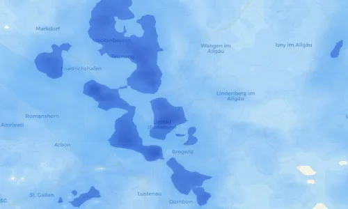 Regenradar Vorschaubild - Aktuelle Niederschläge in Rothkreuz und Umgebung