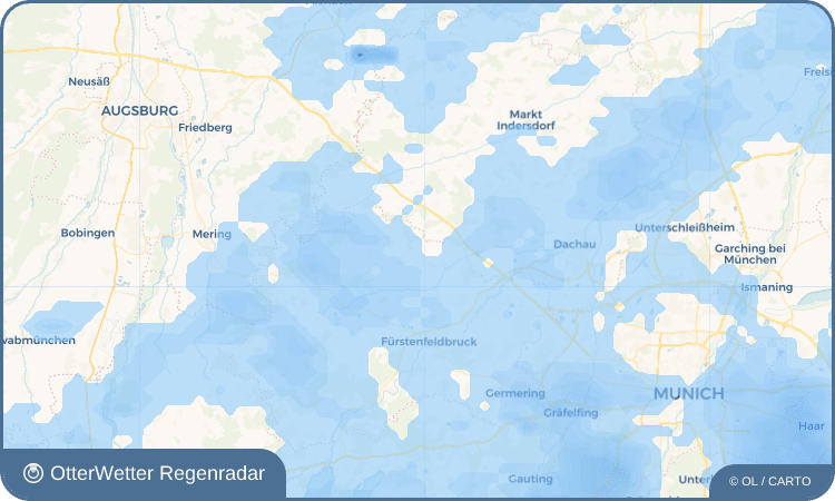 OtterWetter Regenradar-Widget Rottbach