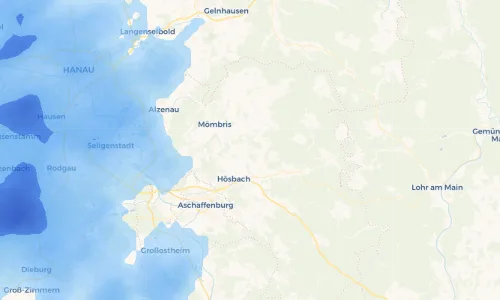 Regenradar Vorschaubild - Aktuelle Niederschläge in Rottenberg und Umgebung