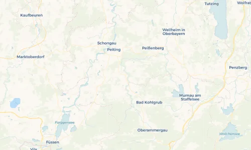 Regenradar Vorschaubild - Aktuelle Niederschläge in Rottenbuch und Umgebung