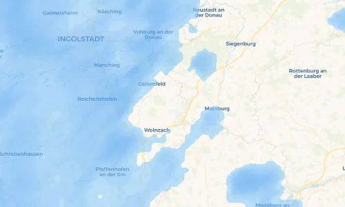 Regenradar Vorschaubild - Aktuelle Niederschläge in Rottenegg und Umgebung