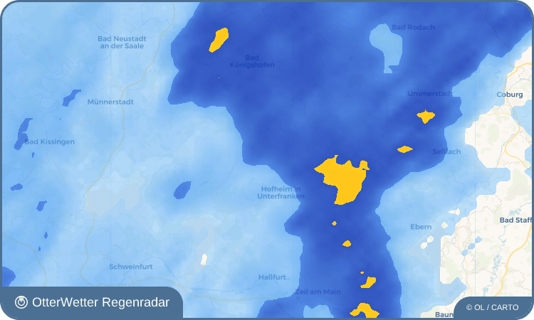 OtterWetter Regenradar-Widget Rottenstein