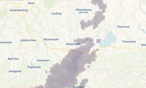 Regenradar Vorschaubild - Aktuelle Niederschläge in Roxyberg und Umgebung