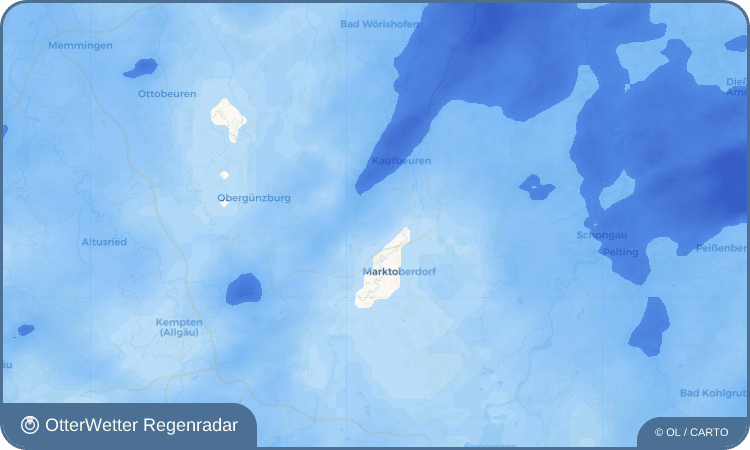 OtterWetter Regenradar-Widget Ruderatshofen