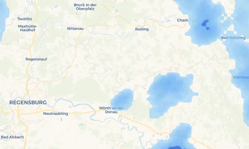 Regenradar Vorschaubild - Aktuelle Niederschläge in Ruderszell und Umgebung
