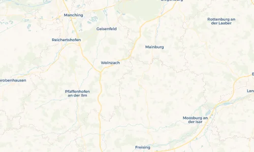 Regenradar Vorschaubild - Aktuelle Niederschläge in Rudertshausen und Umgebung