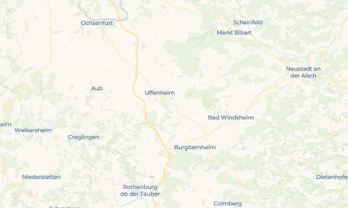 Regenradar Rudolzhofen: aktuelle Niederschläge in Rudolzhofen und Umgebung, Stand 18. Oktober 2026 um 10:10 Uhr