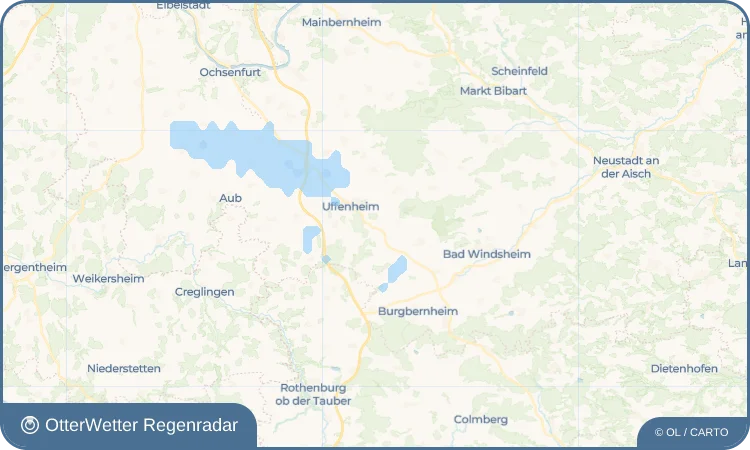Widget-Vorschau für Rudolzhofen Wetter-Widget-Vorschau mit Vorhersagedaten für Rudolzhofen