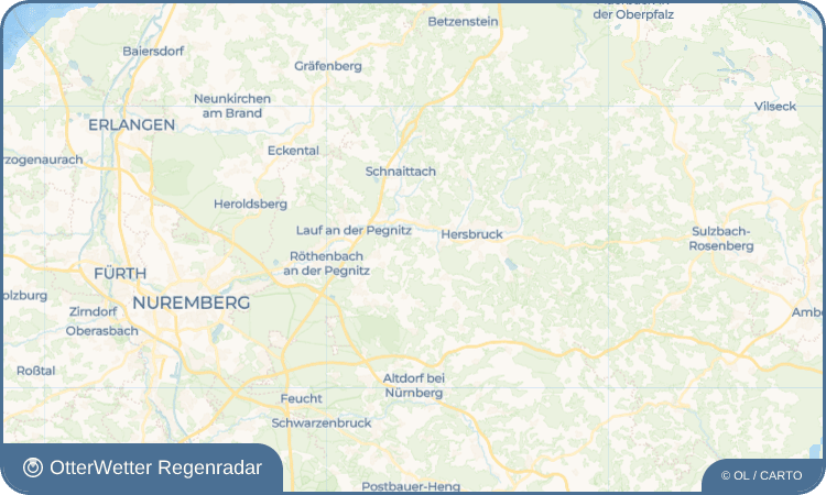 OtterWetter Regenradar-Widget Rüblanden