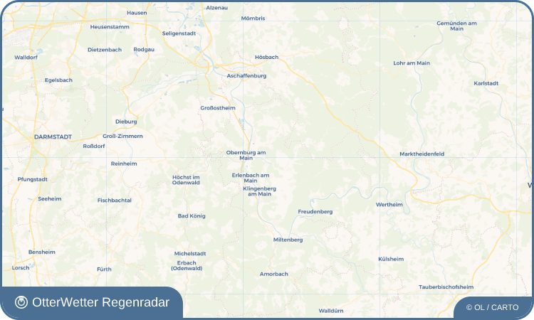 Widget-Vorschau für Rück Wetter-Widget-Vorschau mit Vorhersagedaten für Rück