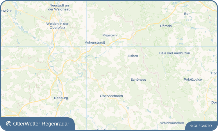 OtterWetter Regenradar-Widget Rückersrieth