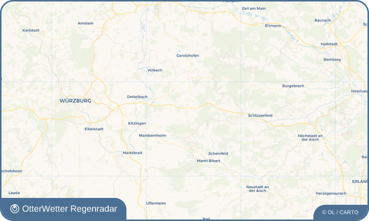 OtterWetter Regenradar-Widget Rüdenhausen