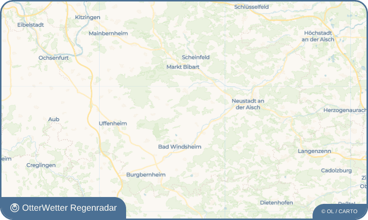 OtterWetter Regenradar-Widget Rüdisbronn
